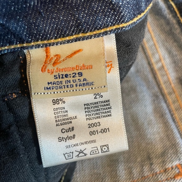 CITIZENS OF HUMANITY Kelly Boot Cut Low Rise Dark Blue Jeans Denim Y2K Womens 29 - Picture 9 of 16